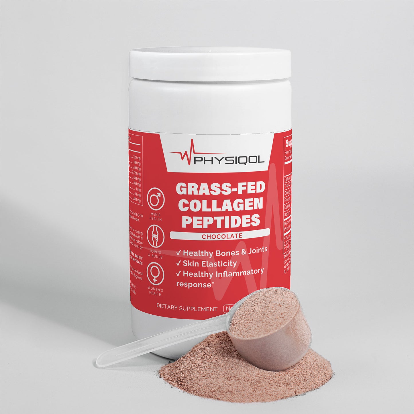 Grass-Fed Collagen Peptides Powder (Chocolate)