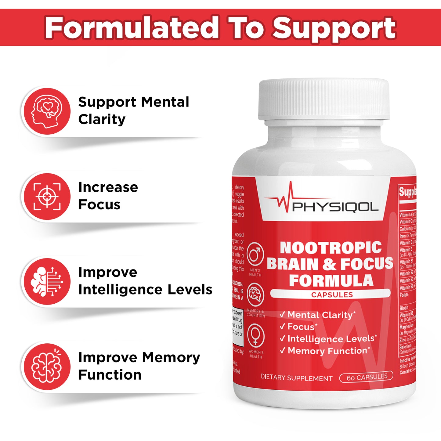 Nootropic Brain & Focus Formula